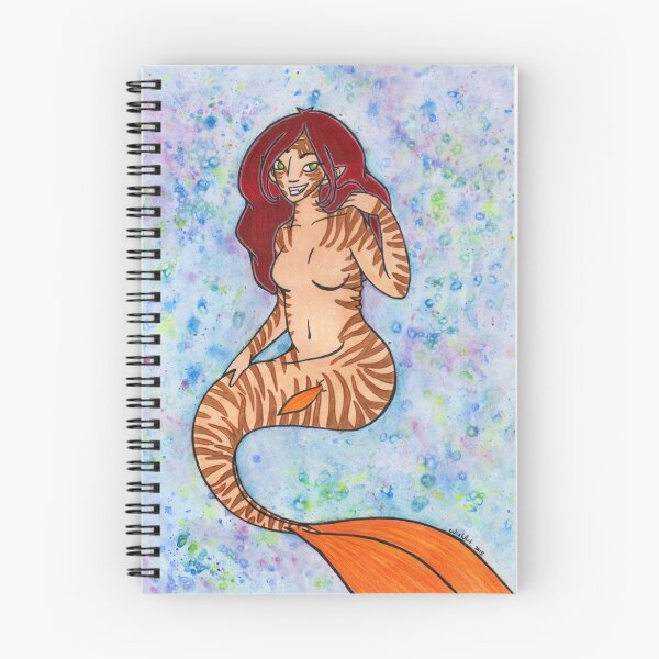 Item preview, Tiger Mermaid designed and sold by Alyssa Brennan.