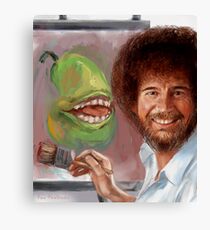 Bob Ross Pear Canvas Print
