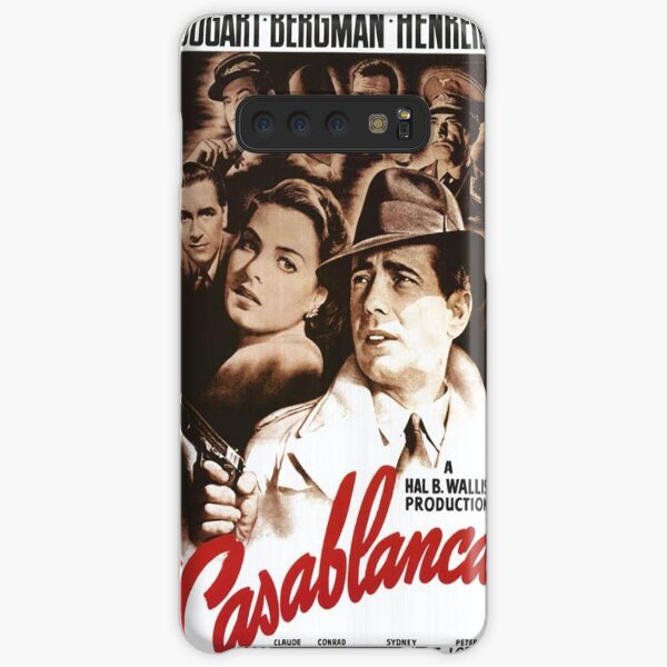 Casablanca Classic Movie Poster Samsung Galaxy Snap Case