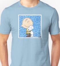 Charlie Brown & Snoopy Hug Unisex T-Shirt