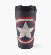 America Hero Shield- Usa flag Travel Mug