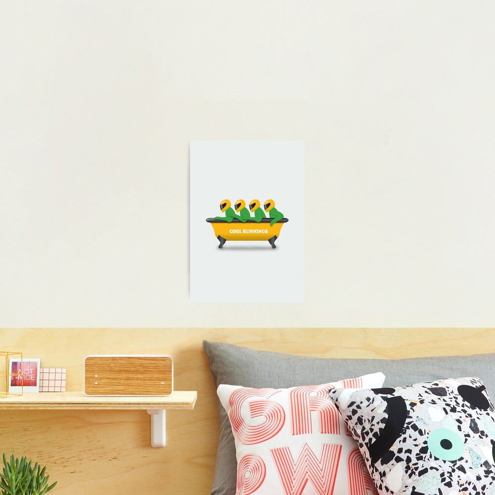 Cool Runnings - Alternative Movie Poster Photographic Print