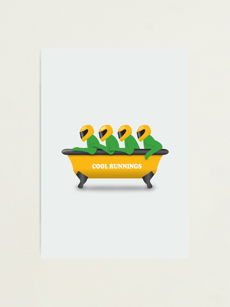 Alternate view of Cool Runnings - Alternative Movie Poster Photographic Print