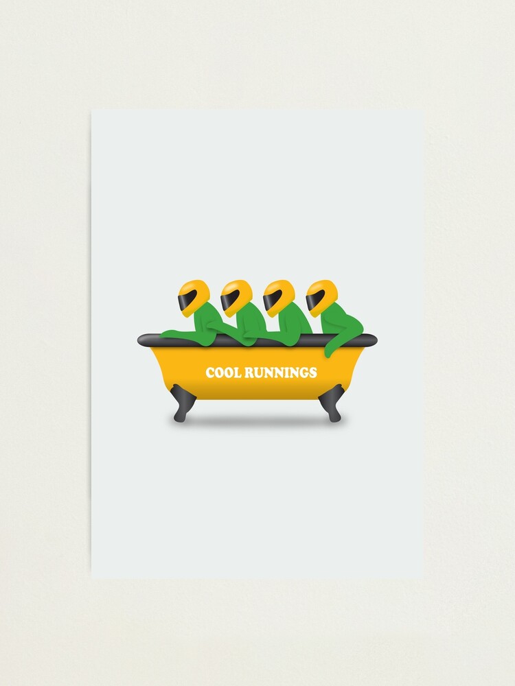 Alternate view of Cool Runnings - Alternative Movie Poster Photographic Print