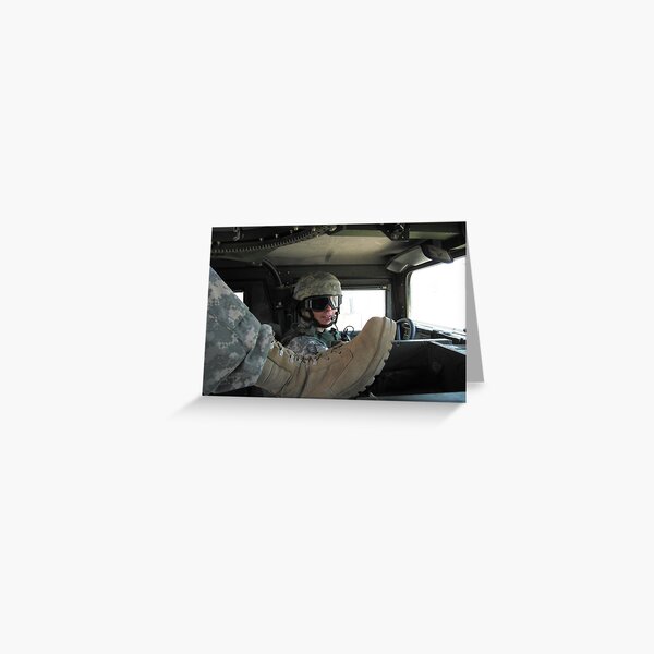 Convoy Driver Greeting Card