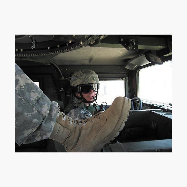 Convoy Driver Photographic Print