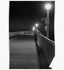 Boardwalk by Night Poster
