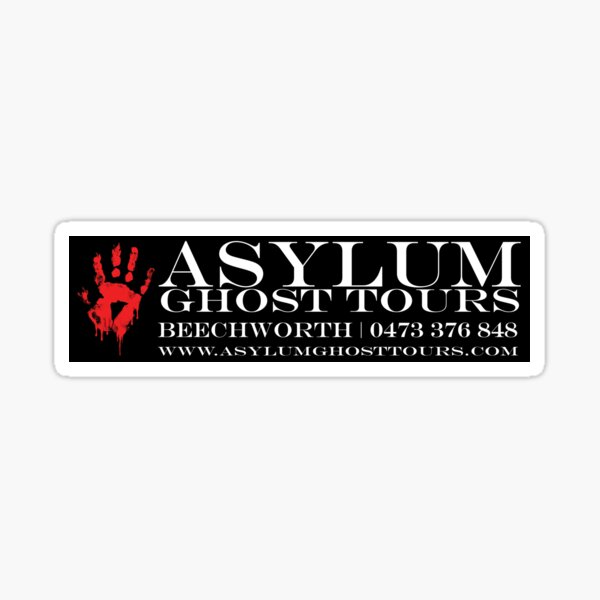 Asylum Ghost Tours - Sticker Sticker