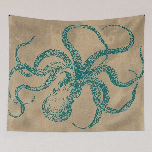 Item preview, Vintage Octopus designed and sold by teesfineart.