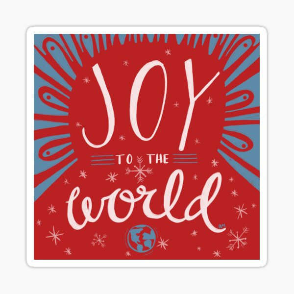 Item preview, Joy To The World designed and sold by RuthMCreative.