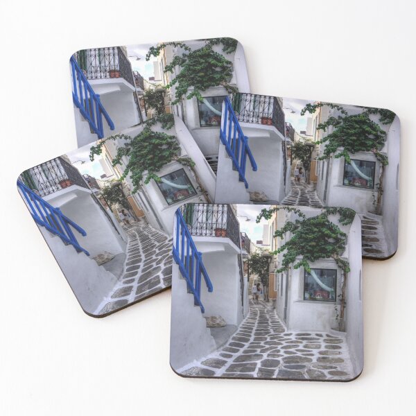 Item preview, Residential Streets of Mykonos designed and sold by tomg.