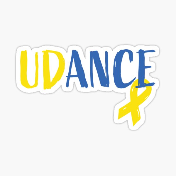 UDance Logo Sticker Sticker