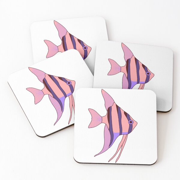Item preview, Pink Angelfish Pop Art designed and sold by killies.