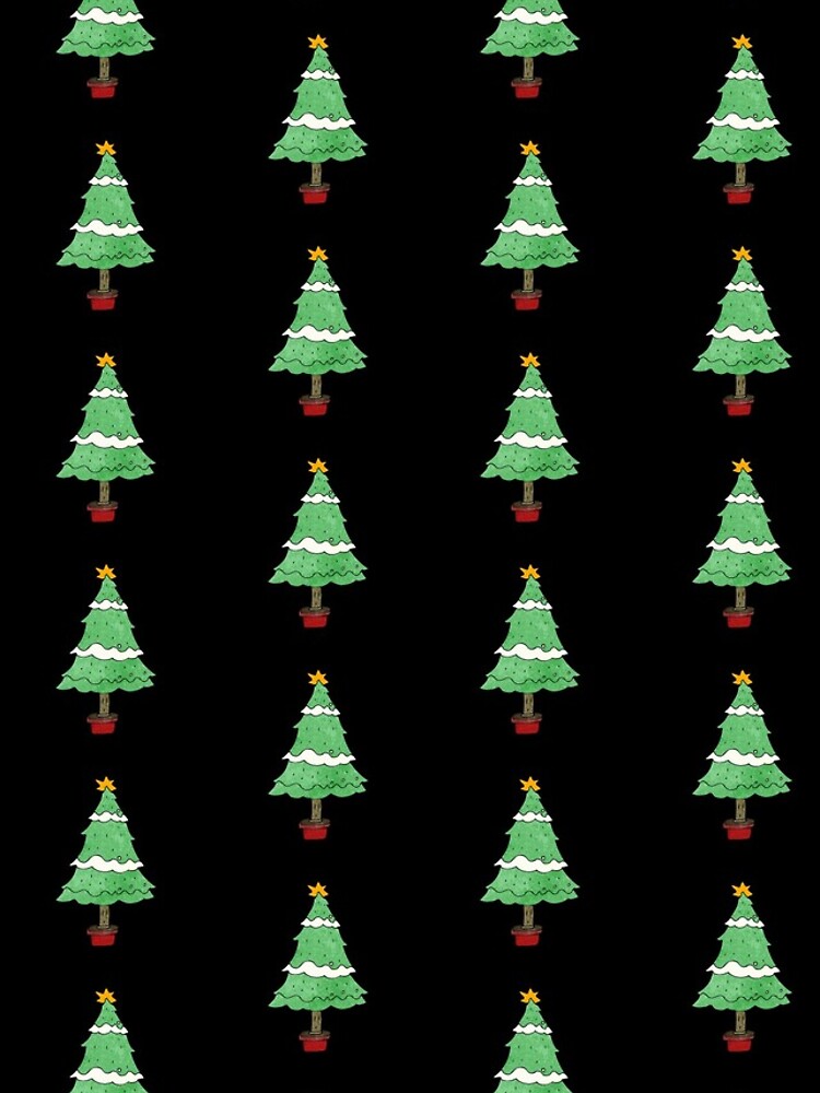 Thumbnail 4 of 4, iPhone Case, Cartoon Potted Christmas Tree designed and sold by SpacemanSam13.