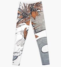 MorbidiTea - Earl Grey with Ram Skull Leggings