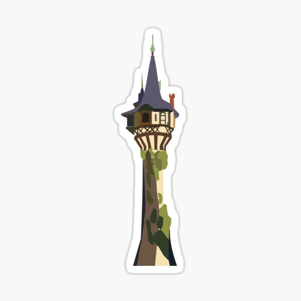 lost princess tower Sticker