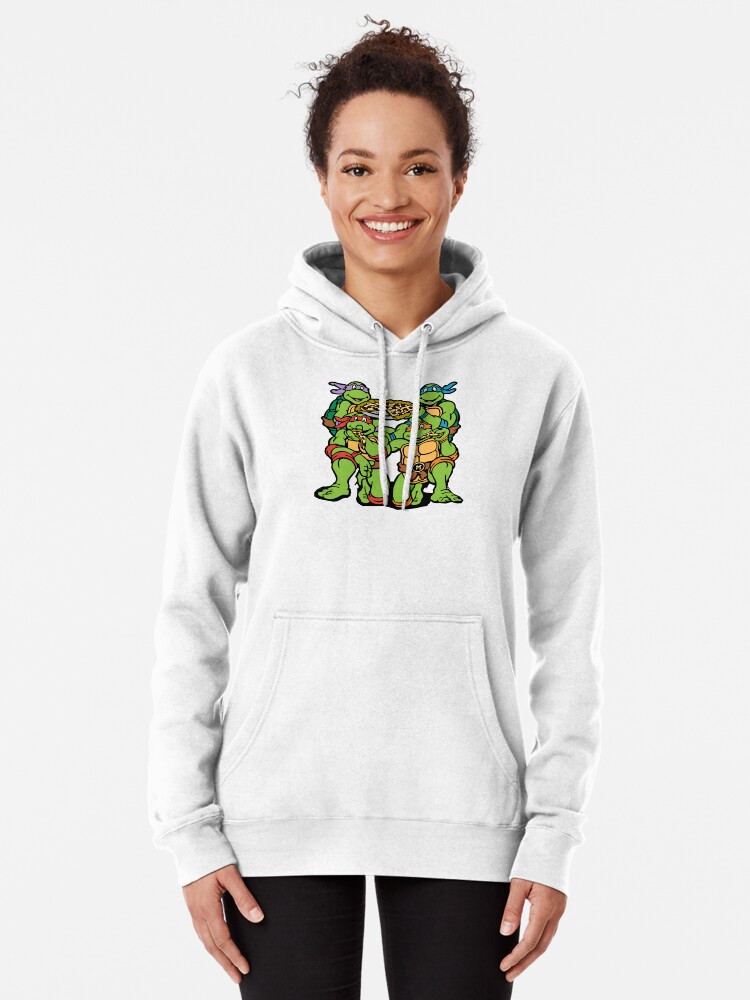 Teenage Mutant Ninja Turtles Christmas Adult Crewneck Sweatshirt White / L