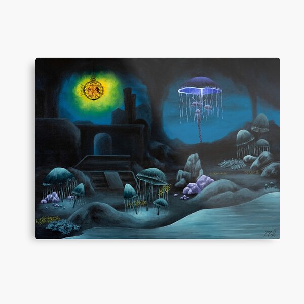 Blackreach Metal Print
