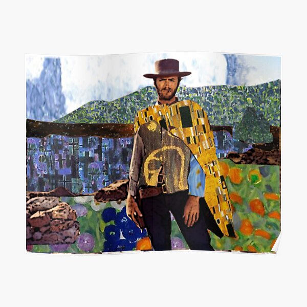 Klimt Eastwood Poster