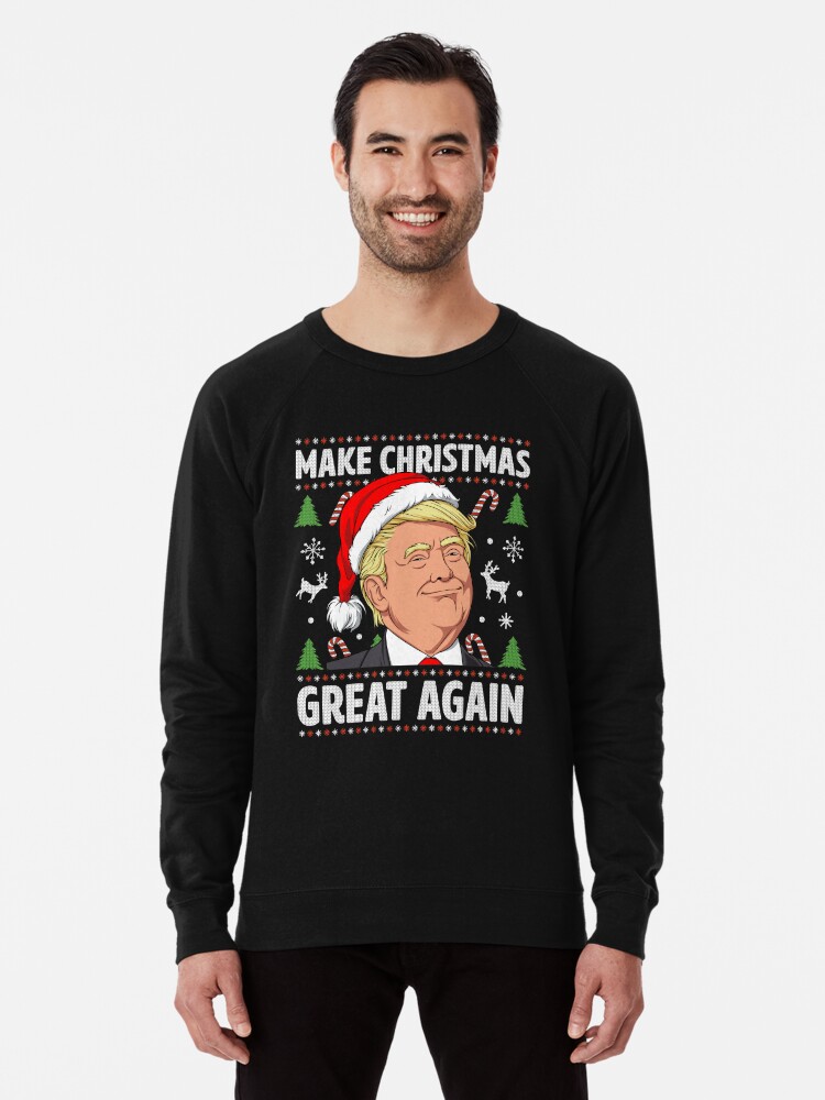 Make Christmas Great Again Trump Xmas Gifts' Unisex Crewneck Sweatshirt