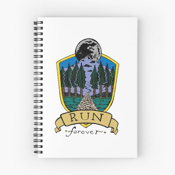 Item preview, Run Forever Moon Emblem - Colour Version designed and sold by bangart.