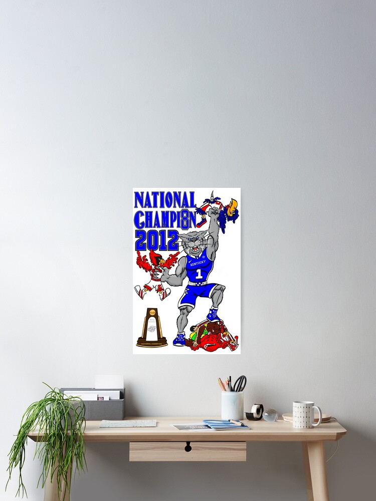 Kentucky Wildcat 2012 Championship Poster for Sale by GreatScottsArt