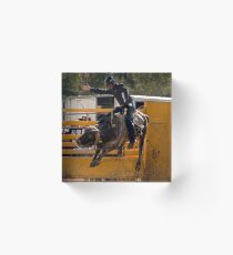 Riding Lesson No. 3 Acrylic Block