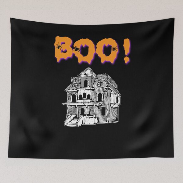 Item preview, Boo! Haunted House Halloween Holiday T shirt designed and sold by we1000.