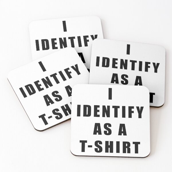 Item preview, I Identify as a T-Shirt designed and sold by AMangoTees.