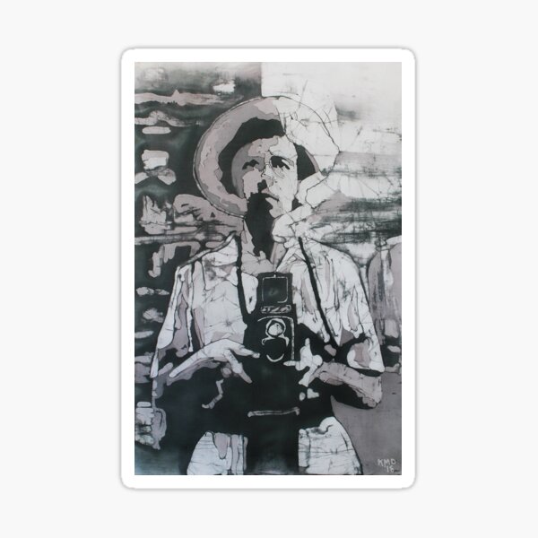 Vivian Maier Batik Sticker