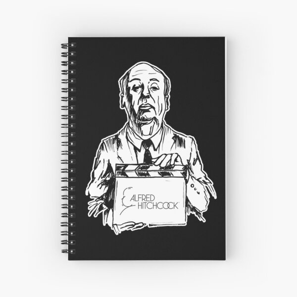 Item preview, Alfred Hitchcock Hour Clock with Movie Clapperboard designed and sold by sketchNkustom.