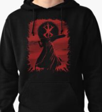 Black Swordsman Pullover Hoodie