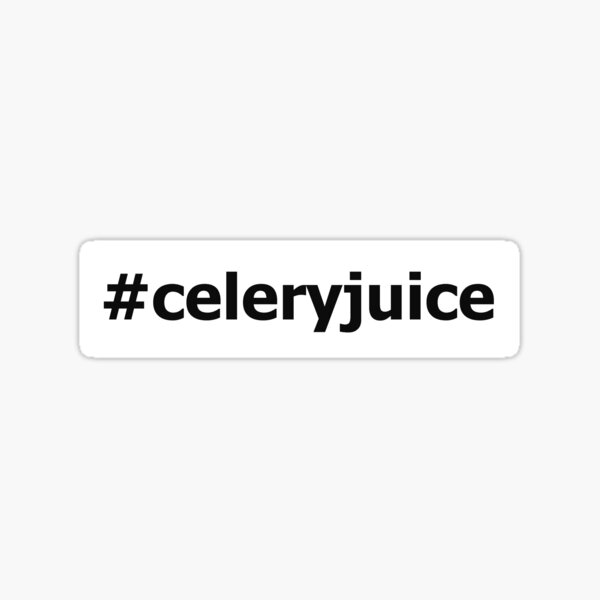 Celery Juice Sticker