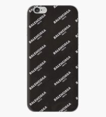 Black Balenciaga iPhone Case