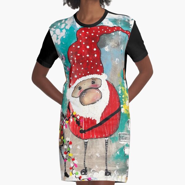 Friends & Cheer Graphic T-Shirt Dress