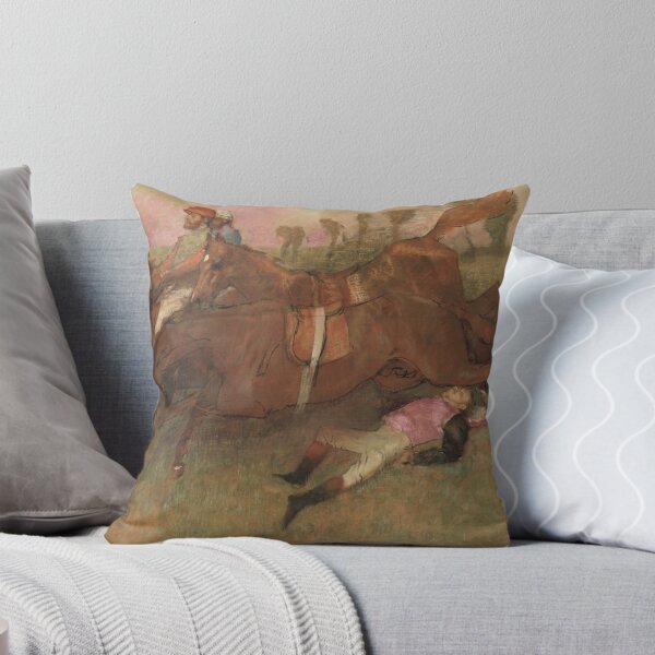 Item preview, Edgar Degas, Scene from the Steeplechase: The Fallen Jockey, 1866 Painting designed and sold by VibrantDesign.