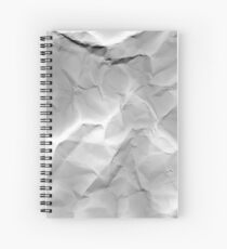 crumpled Spiral Notebook