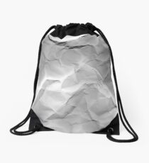 crumpled Drawstring Bag