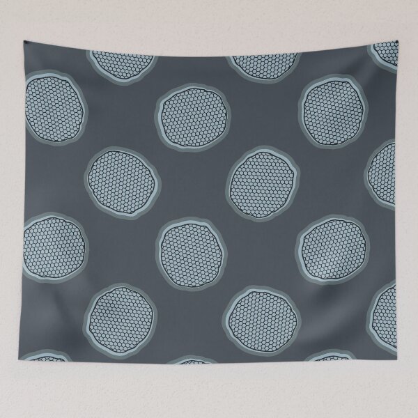 Item preview, Abstract Polka Dot Grid  designed and sold by Limolida.