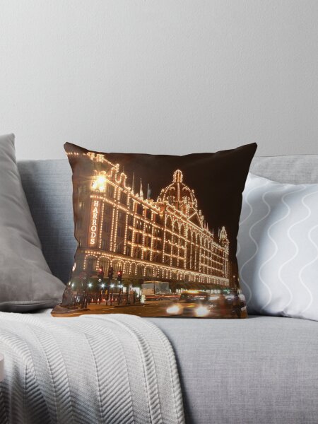 Harrods London Pillow for Sale by PhotosByG Redbubble