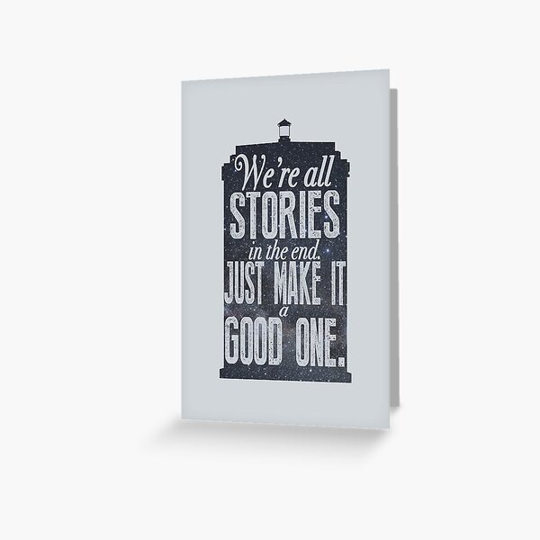 Stories Greeting Card