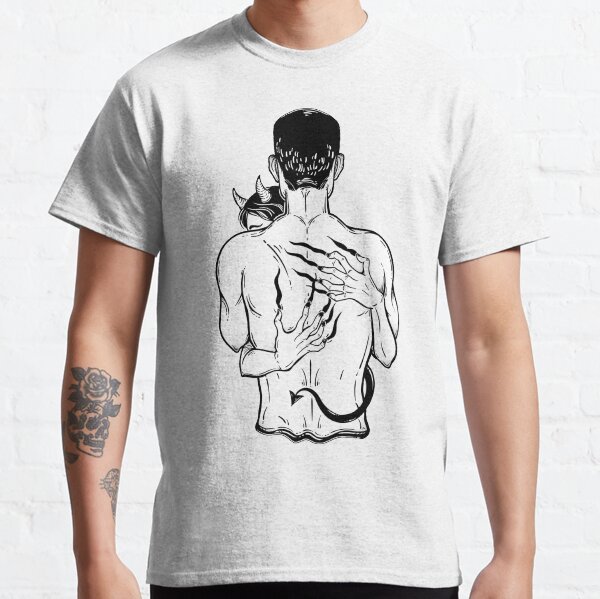 Man arms of a demon Succubus. Classic T-Shirt