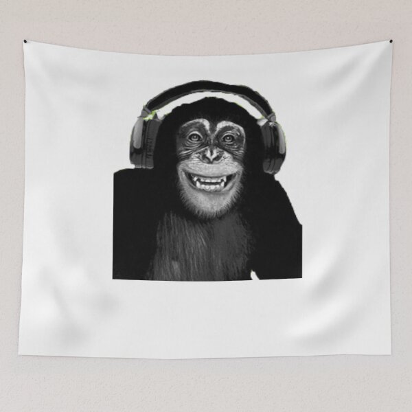 Item preview, Chimp - Chimpanzee Painting - Cute Monkey Sketch - Chimpanzee Shirt - Chimp Art designed and sold by Galvanized.