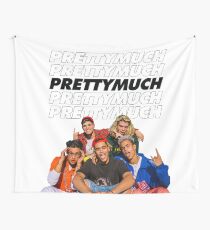 PRETTYMUCH w/ logo Tapestry