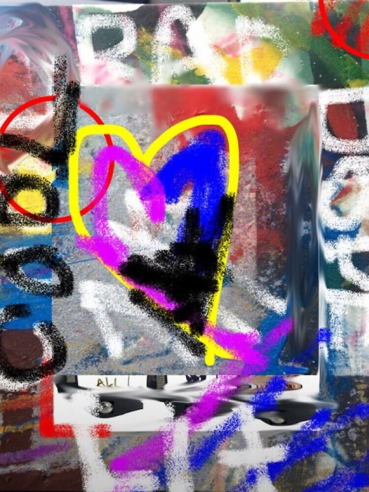 Louis Vuitton Paint Drip Graffiti Pop Art Canvas