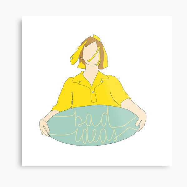 Bad Ideas - Tessa Violet Metal Print