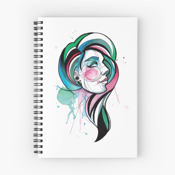 Artikelvorschau, Hübsche Aquarell Lady entworfen und verkauft von graphicward.
