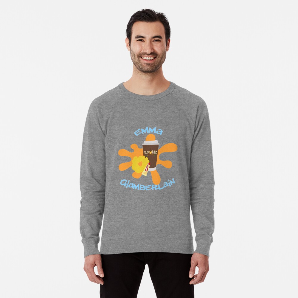 Emma Chamberlain Iconic Items Lightweight Sweatshirt By Sophiek8 Redbubble