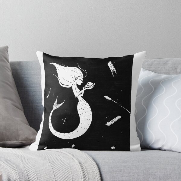 Item preview, Mermaid (black frame) designed and sold by HalsMaze.