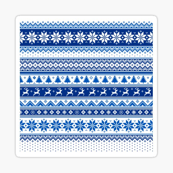 Artikel-Vorschau von Nordisch-skandinavisches Winterblau, designt und verkauft von SSSowers.